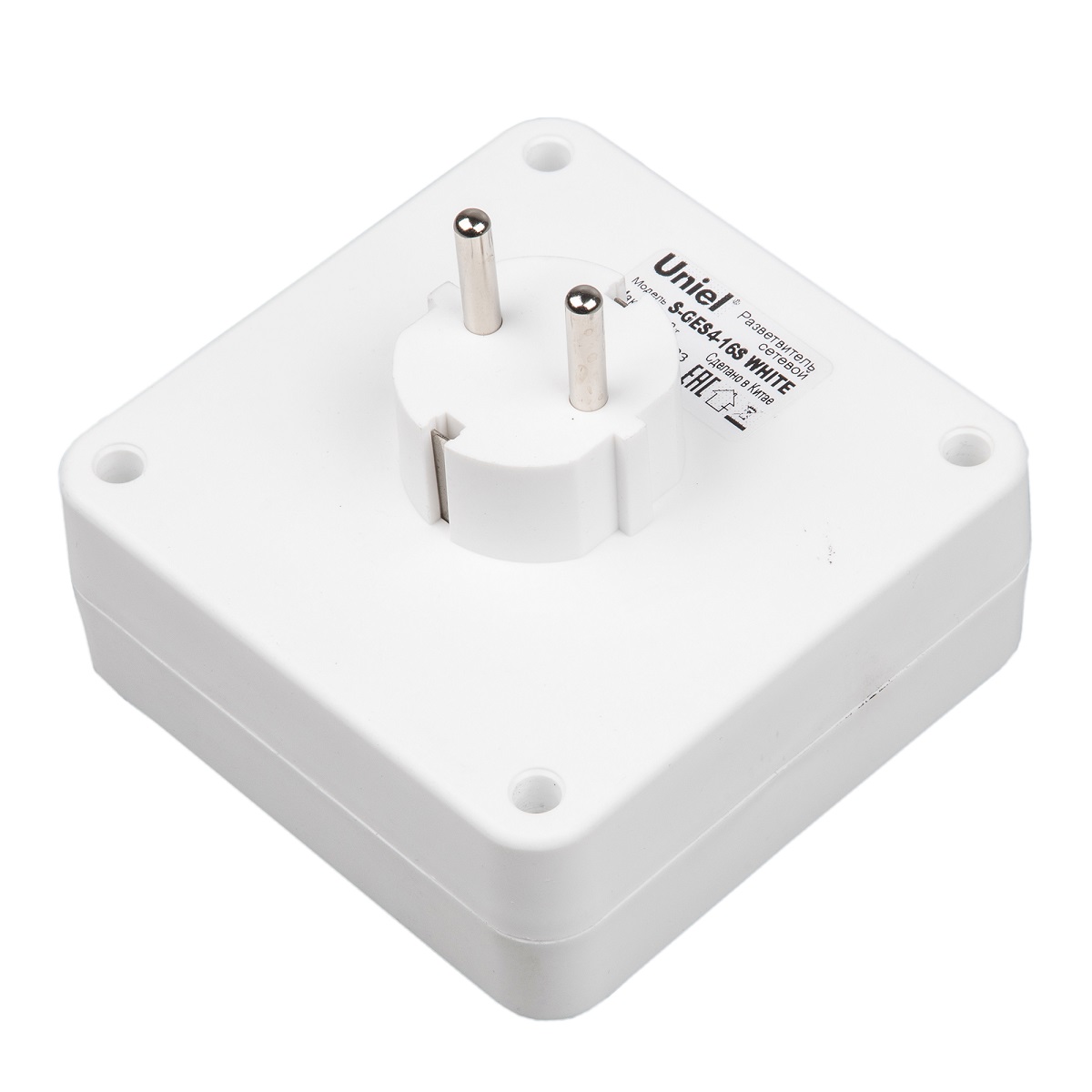сетевой разветвитель uniel s-ges4-16s white ul-00011241