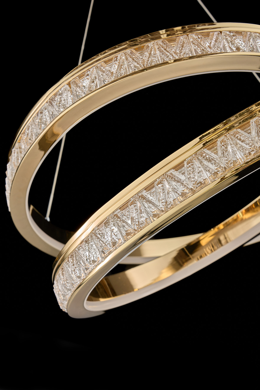 подвесная люстра aida le7707/600z gold