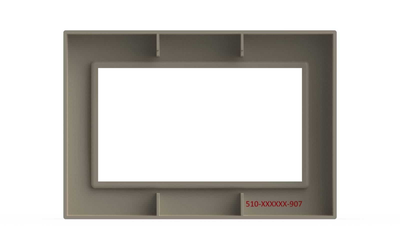 рамка для двухместной розетки без заземления elbi vega 510-010300-908