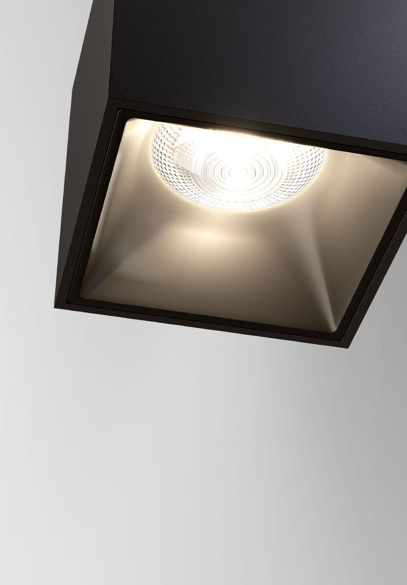 потолочный светодиодный светильник maytoni cover c065cl-l12b3k