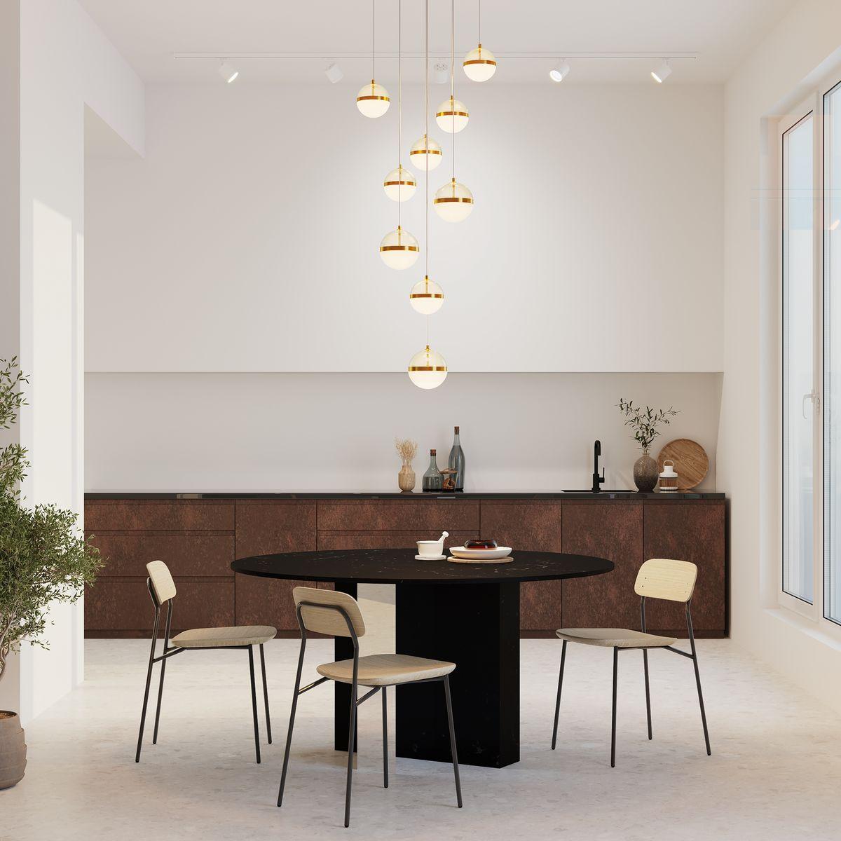 подвесная светодиодная люстра maytoni area mod295pl-l120bbs3k