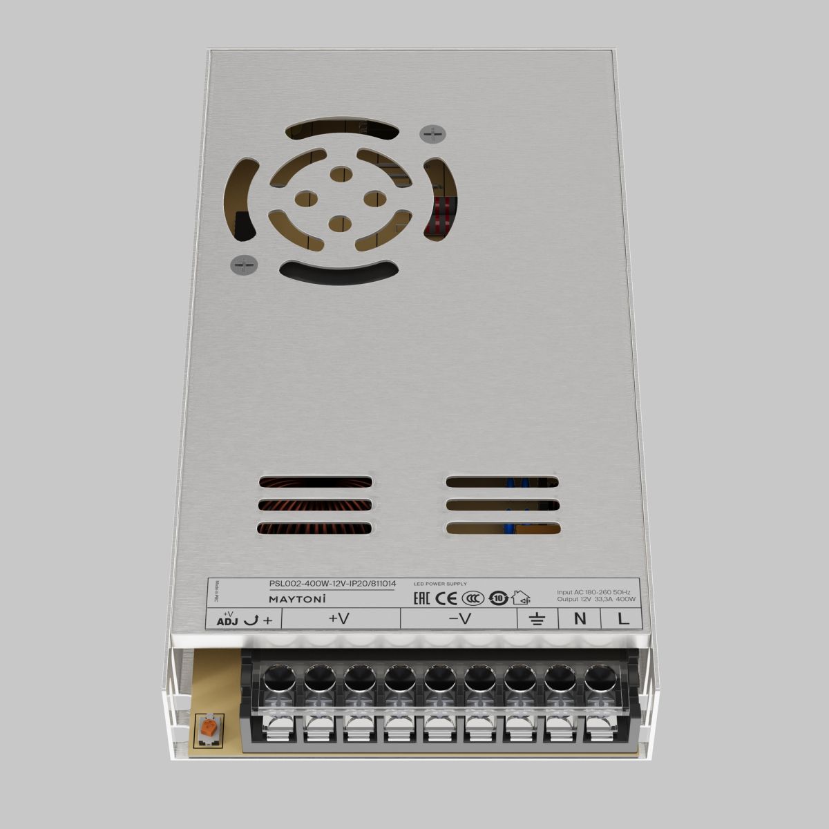 блок питания maytoni led strip psl002 12в 400вт ip20 811014