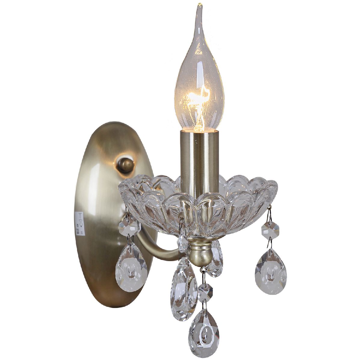 бра illumico il0265-1wsq-24 ab castor