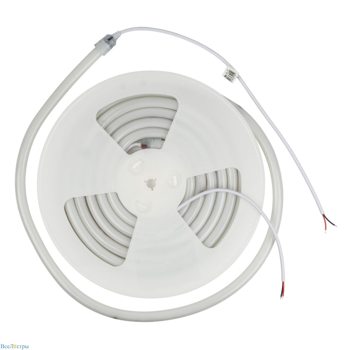 комплект гибкого неона uniel uls-n40-2835-120led/m-16mm-ip68-dc24v-10w/m-5m-4000k neon set01 ul-00012844