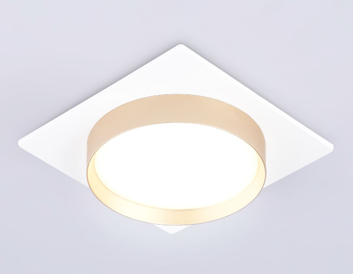 встраиваемый светильник ambrella light techno spot gx53 acrylic tech tn5230