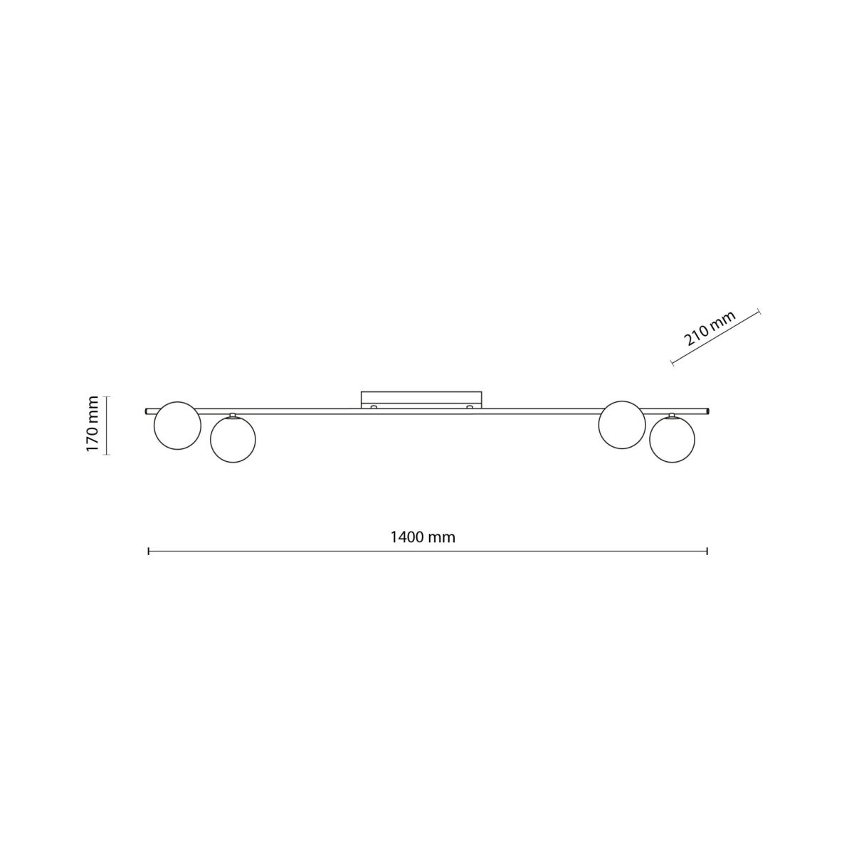 потолочный светильник tk lighting 11477 imelo a072570