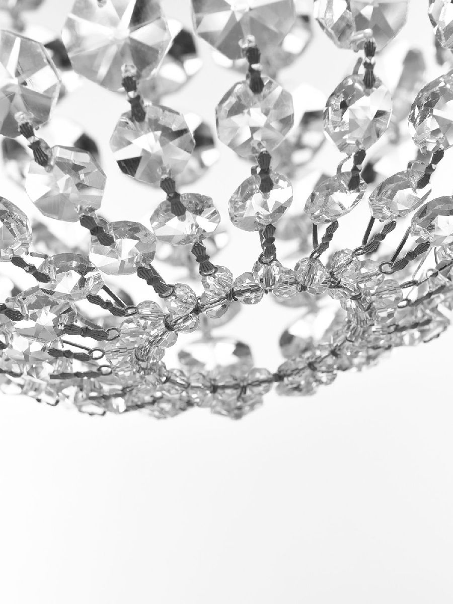 подвесной светильник bohemia ivele crystal 14771p/22 ni