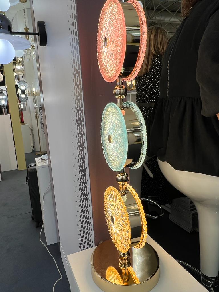 настольная лампа odeon light exclusive caramella 5412/13tl