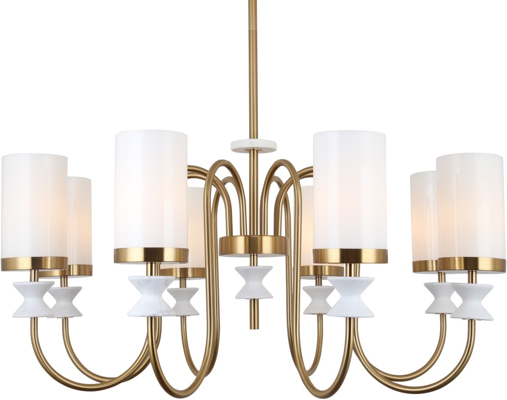 люстра на штанге stilfort мрамарис 1054/05/08p