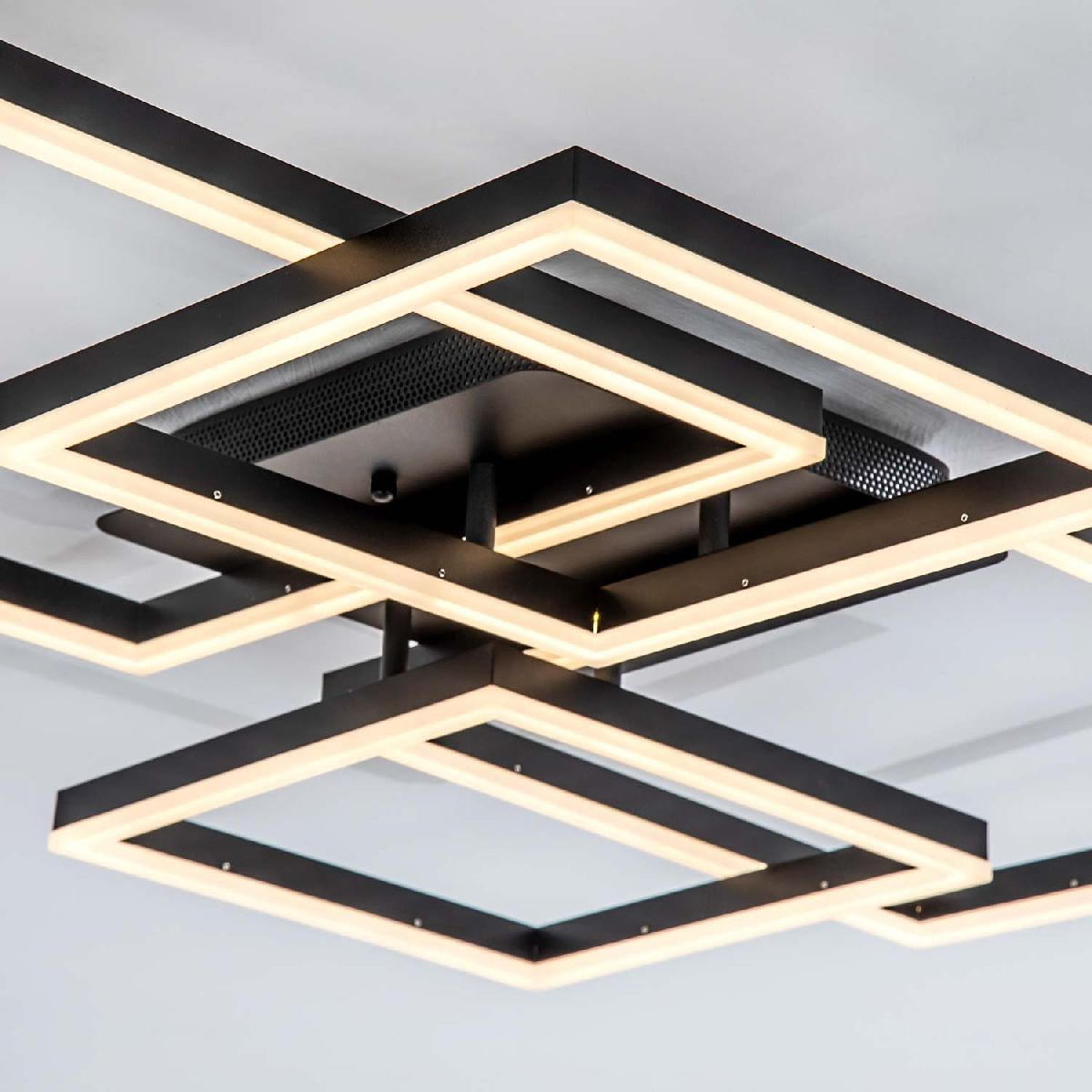 потолочная люстра led4u l11060-4 bk