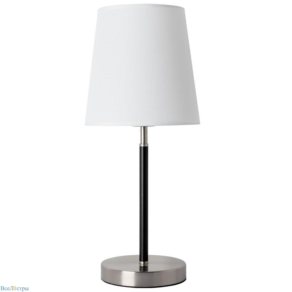 настольная лампа декоративная arte lamp rodos a2589lt-1ss