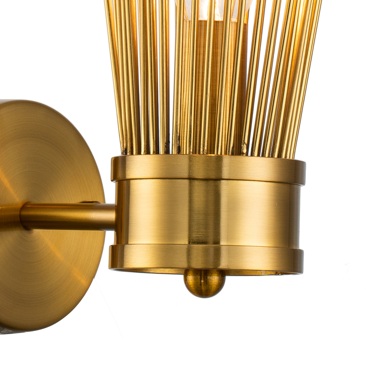 настенный светильник delight collection romeo km1239w-1 brass