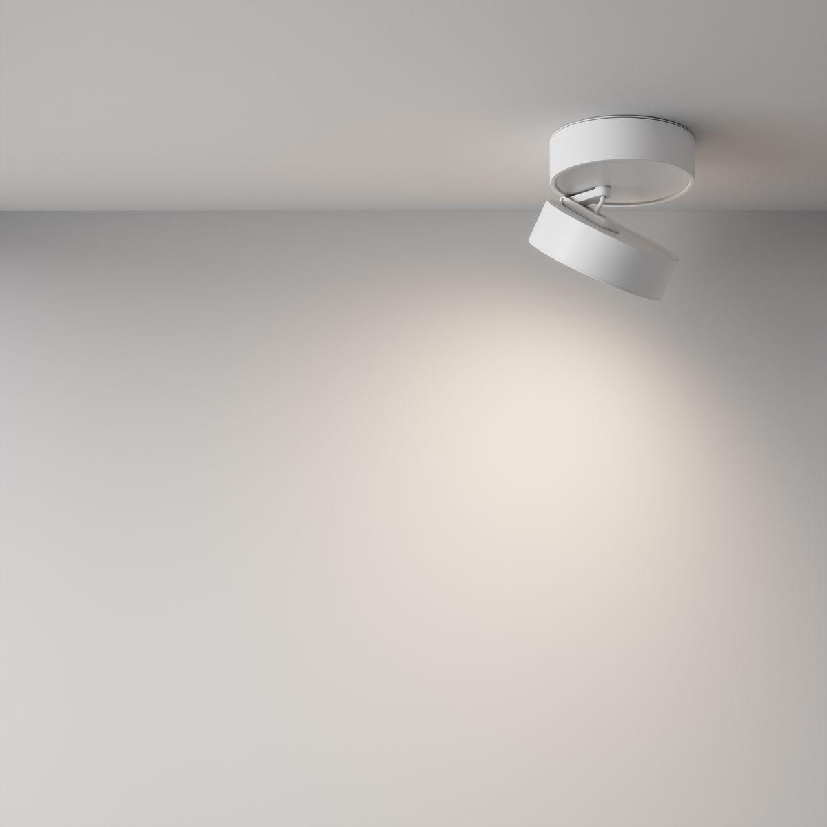 светодиодный спот maytoni onda c024cl-18w4k-w-1