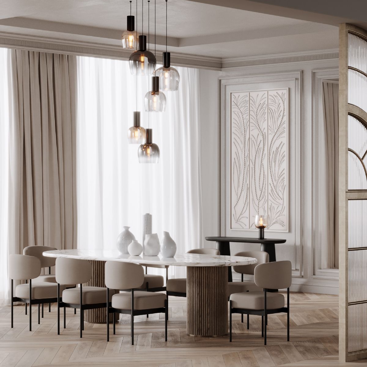 каскадная люстра maytoni smart casual mod414pl-06b