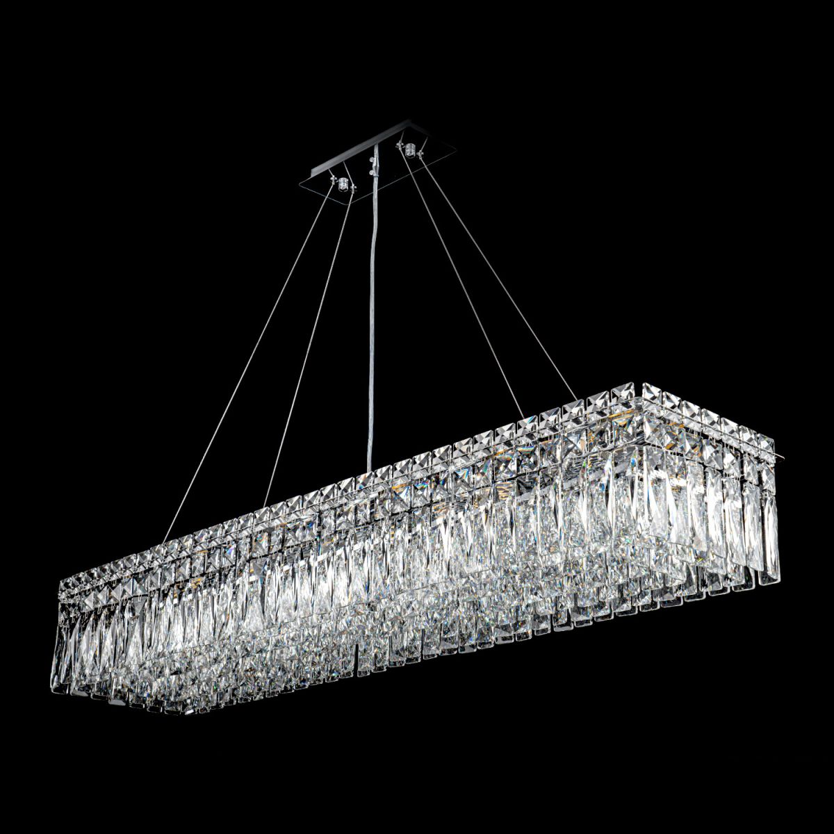 подвесная люстра modelux ml.7084.1200 cr