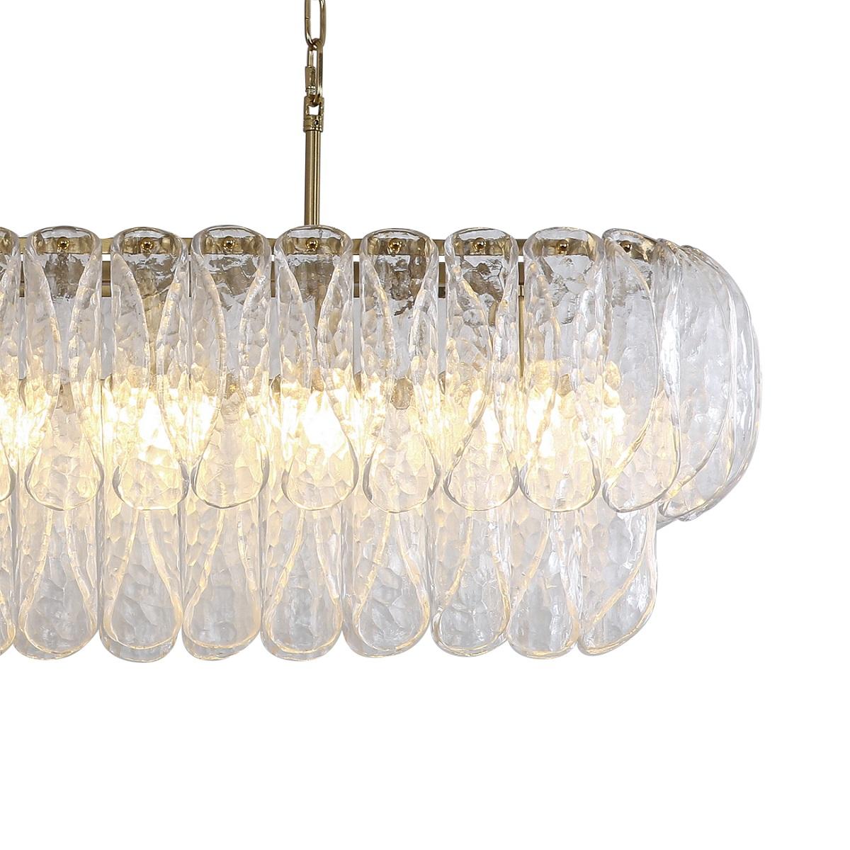 подвесная люстра indigo dalia 12034/6pl brass v000376