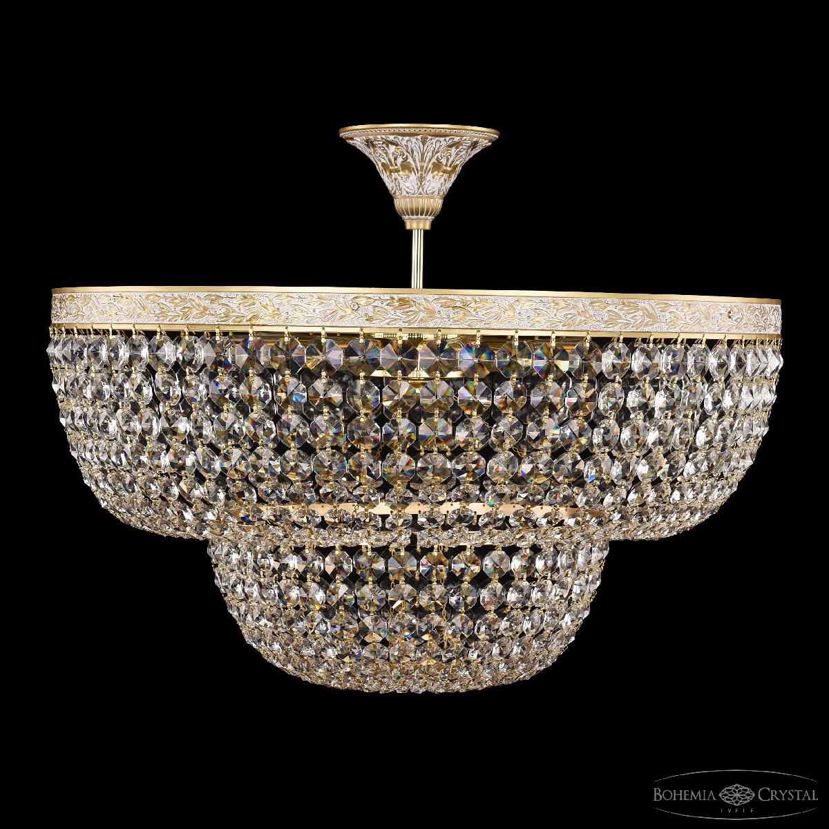 потолочная люстра bohemia ivele crystal al19101/55ol agw