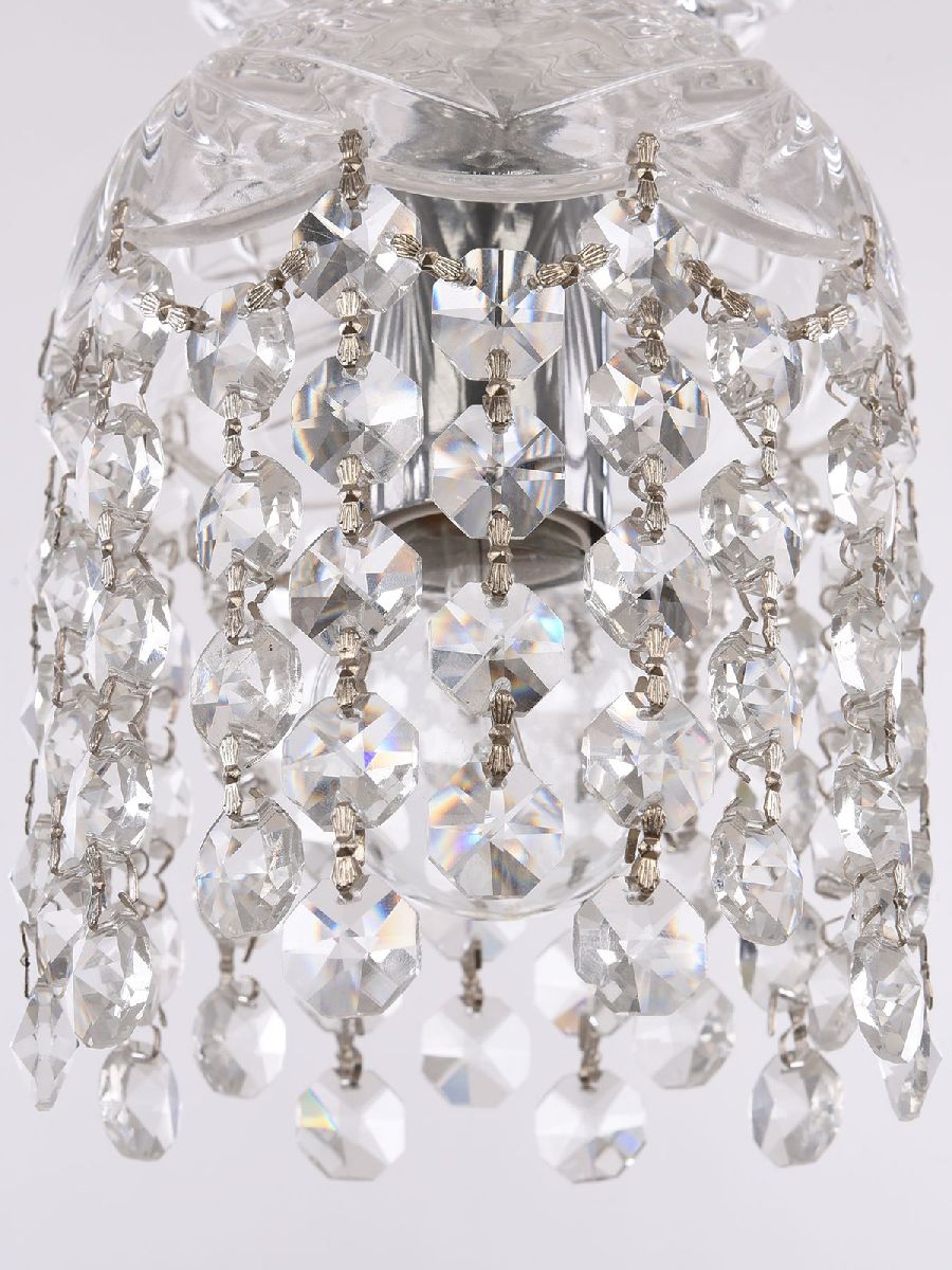 подвесной светильник bohemia ivele crystal 14781p/11 ni r