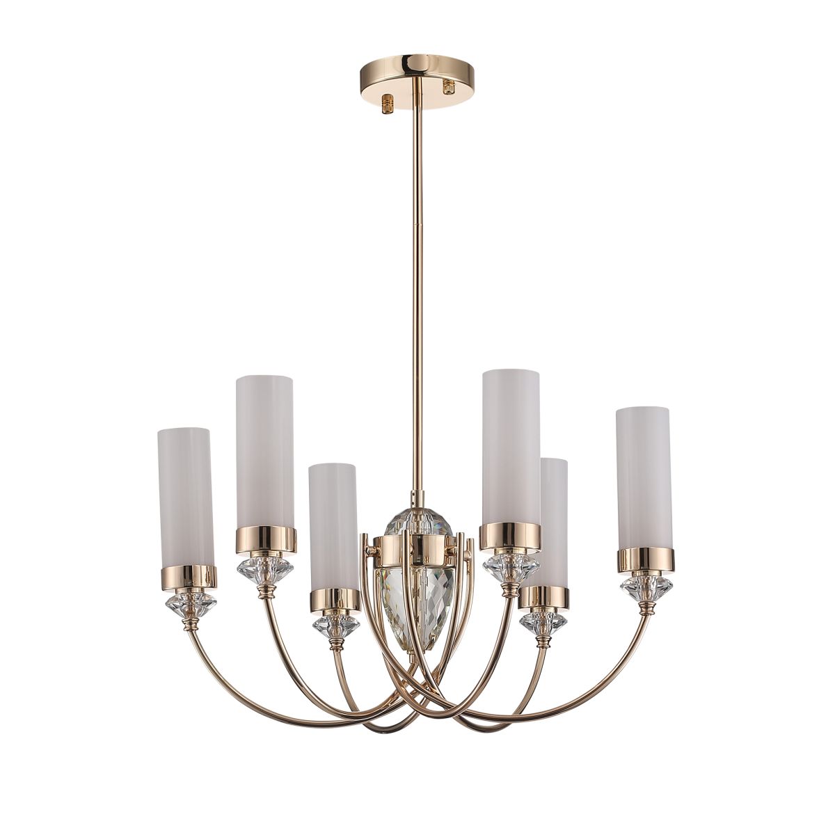 люстра на штанге st luce элегра sl1402.253.06