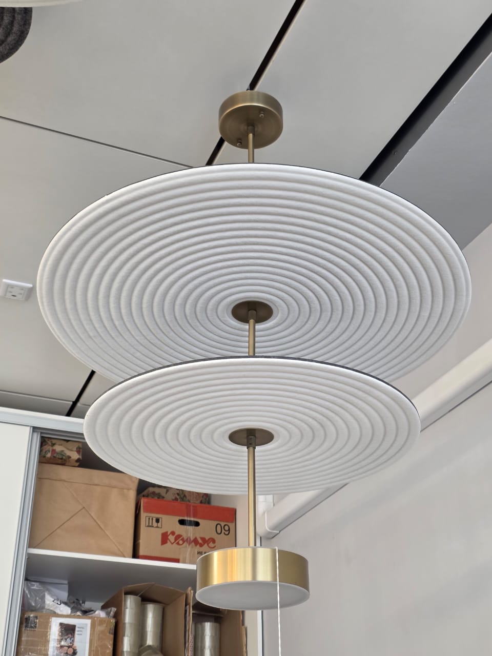 подвесной светильник odeon light felt 7035/20ca