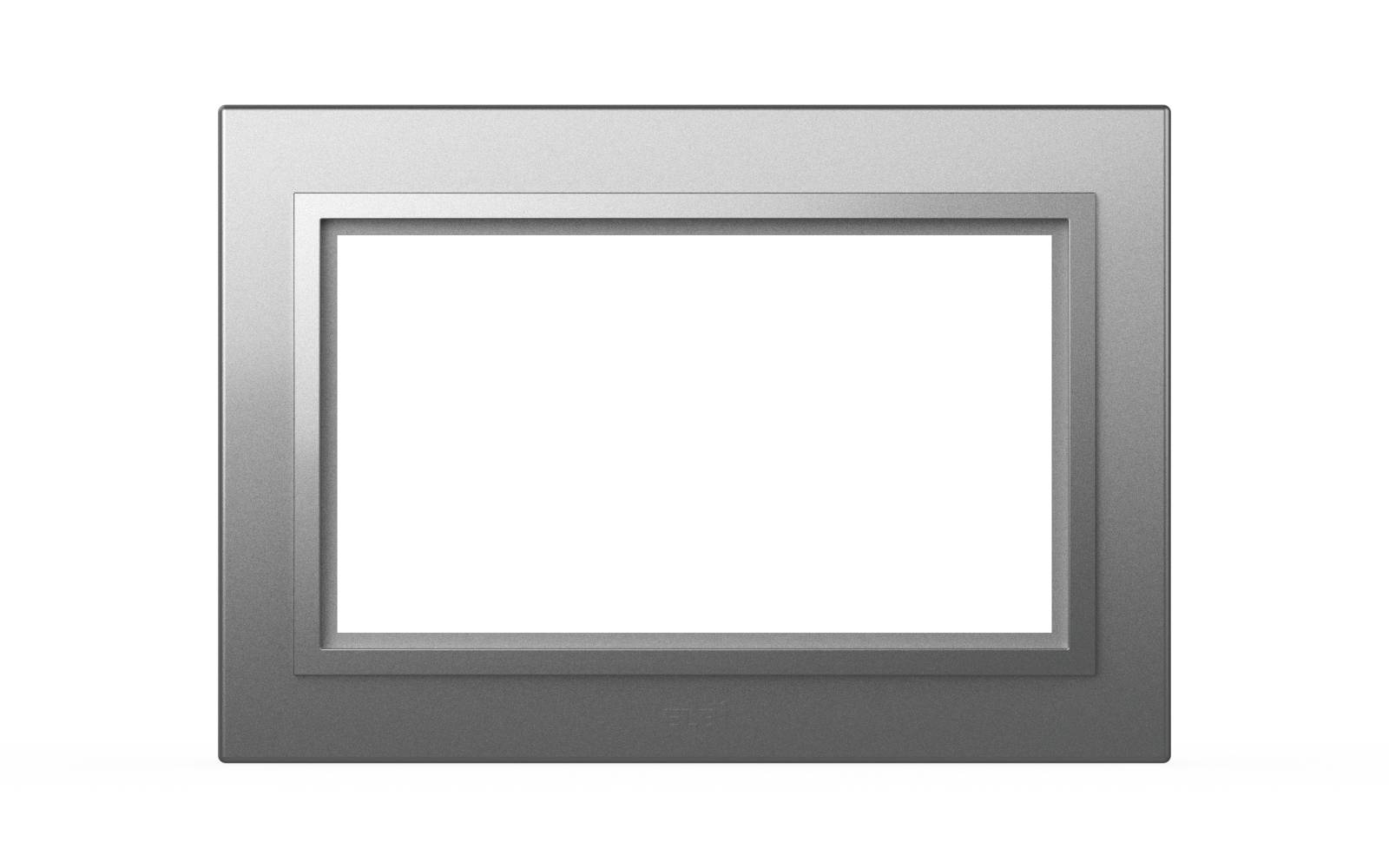 рамка для двухместной розетки без заземления elbi zena 608-011000-908