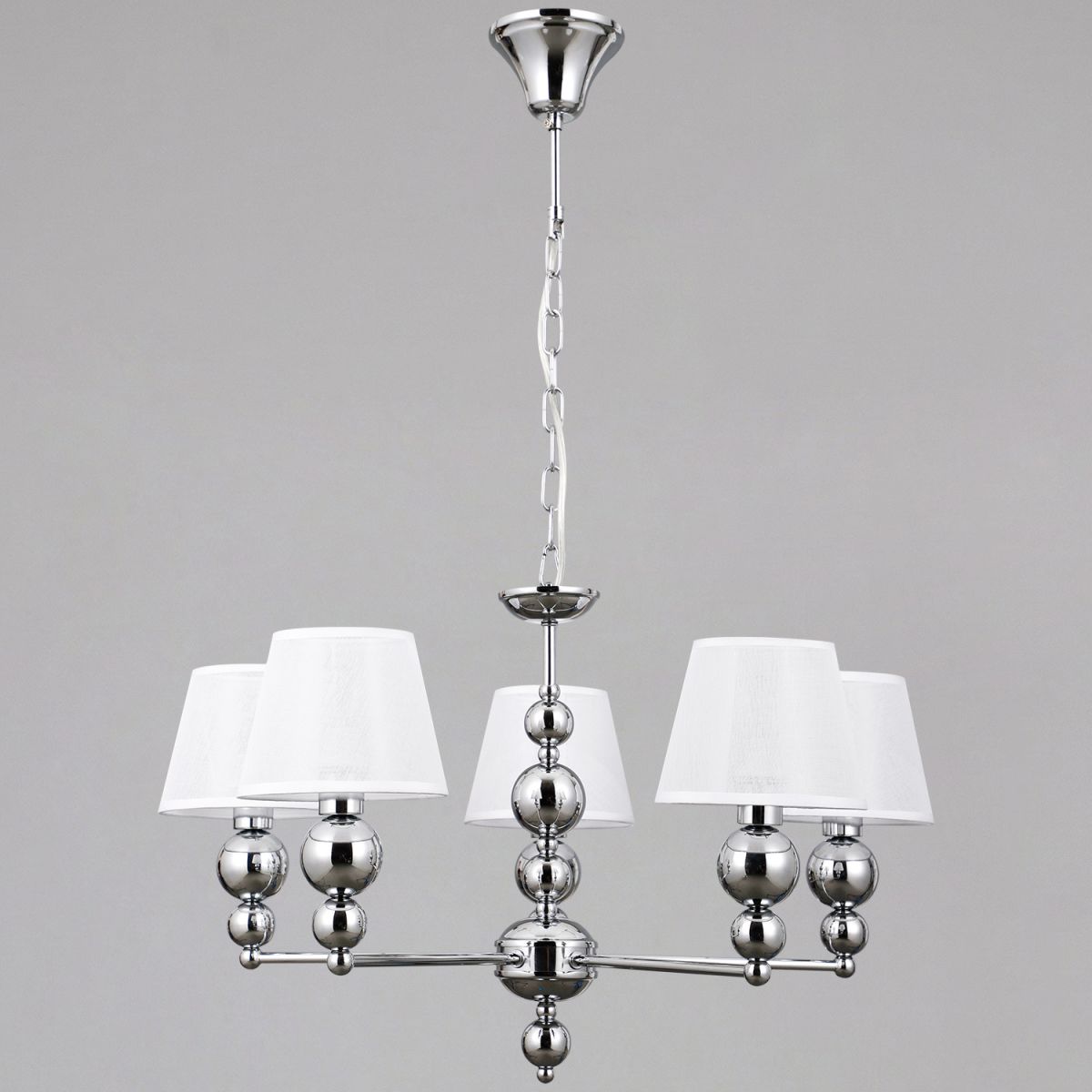 подвесная люстра illumico il0611-5psq-26 cr elite