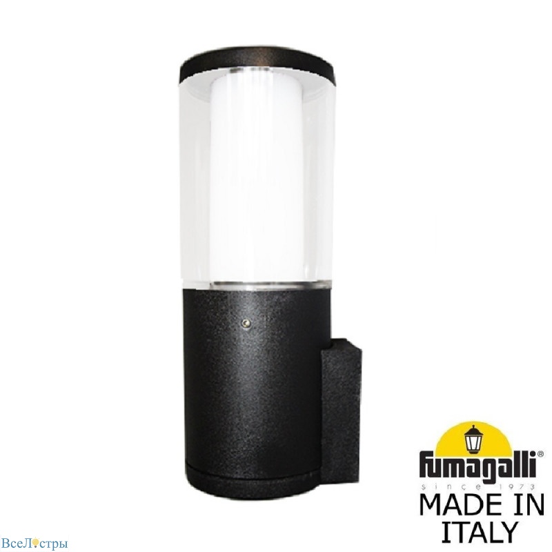 уличный настенный светильник fumagalli dr1.570.000.axu1l