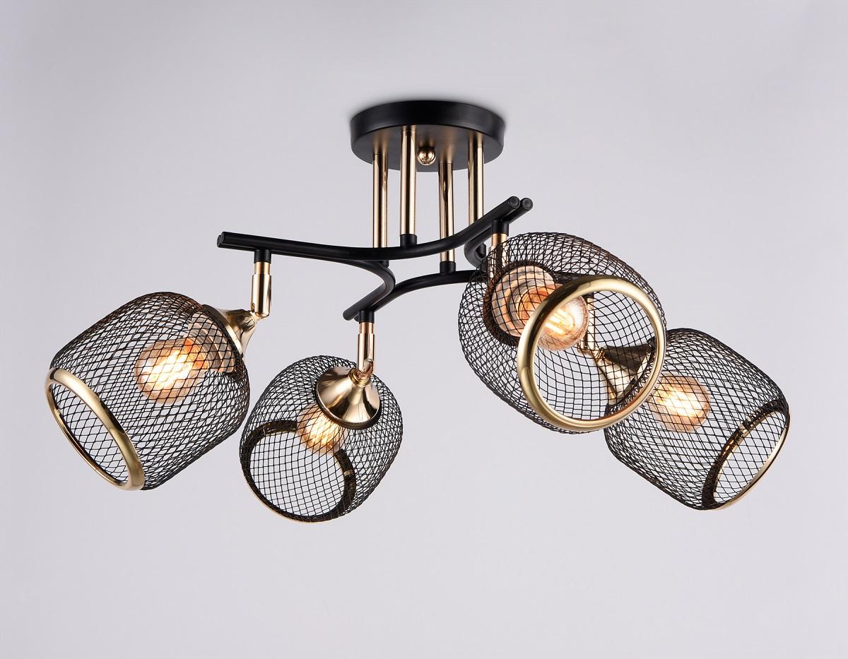 подвесная люстра ambrella light traditional loft tr80177