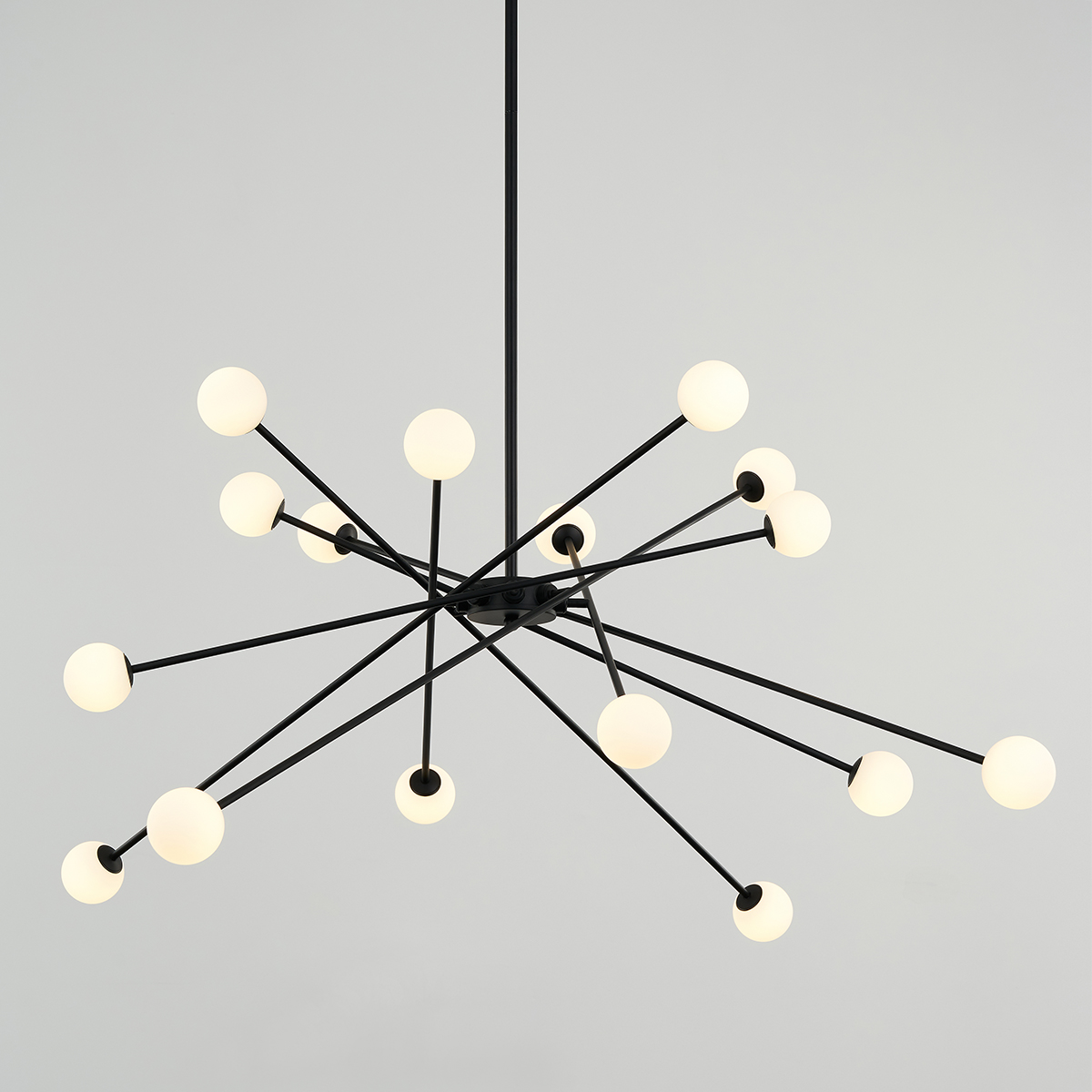 люстра на штанге delight collection md19001025-16a black