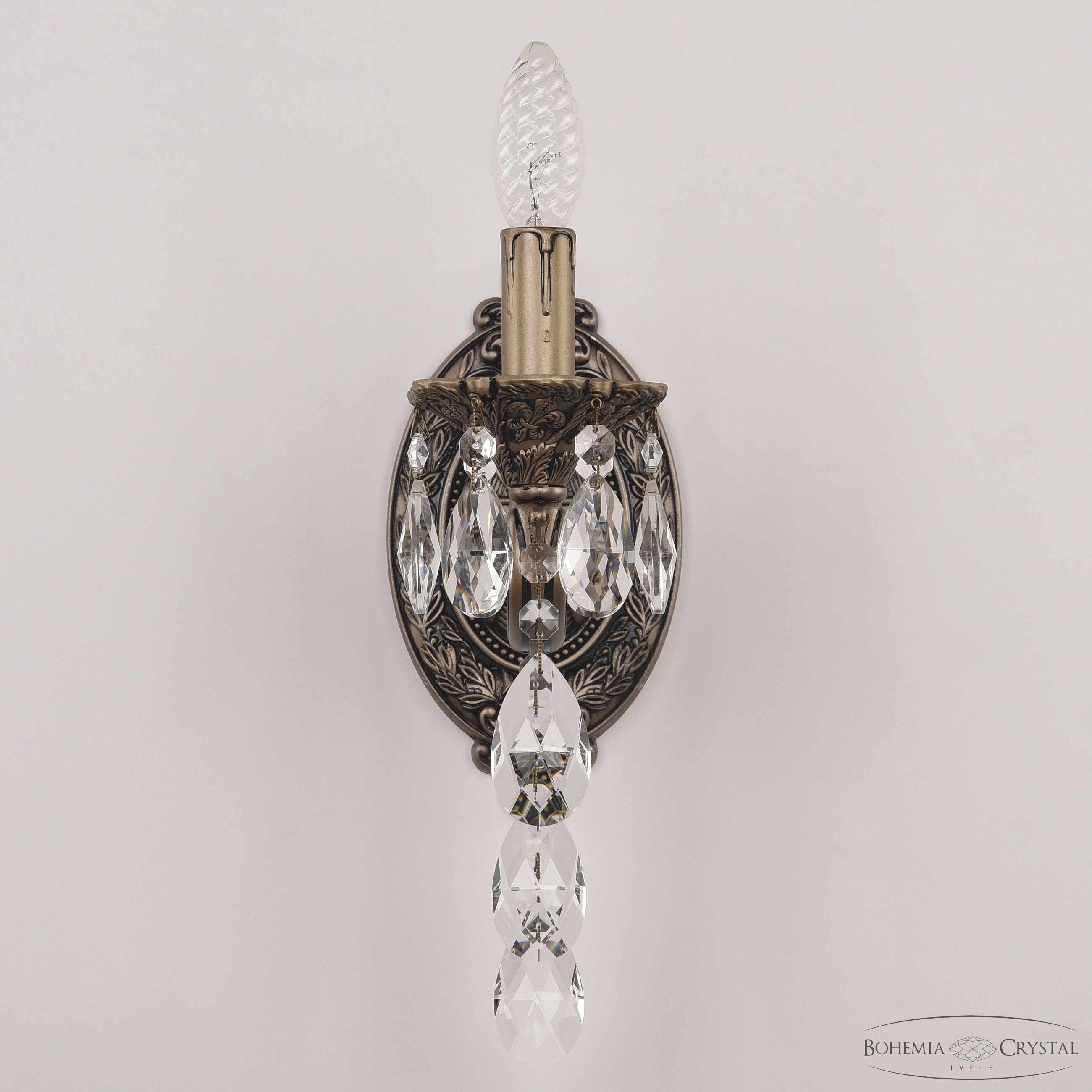 бра bohemia ivele crystal al7801b10/1/175 b sgb