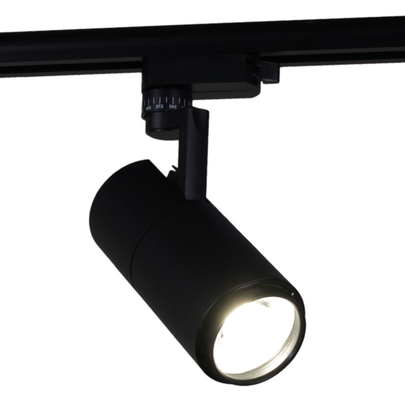 трековый однофазный светильник reluce 06720-9.3-001qy led20w bk