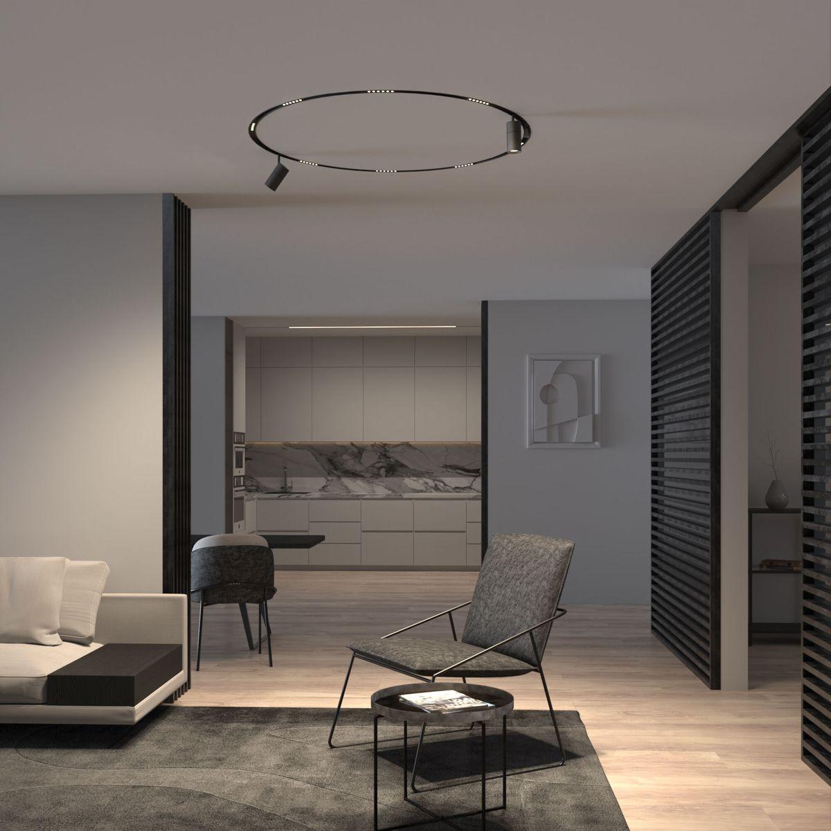 трековый светодиодный светильник elektrostandard slim magnetic comfi 85190/01 a066518