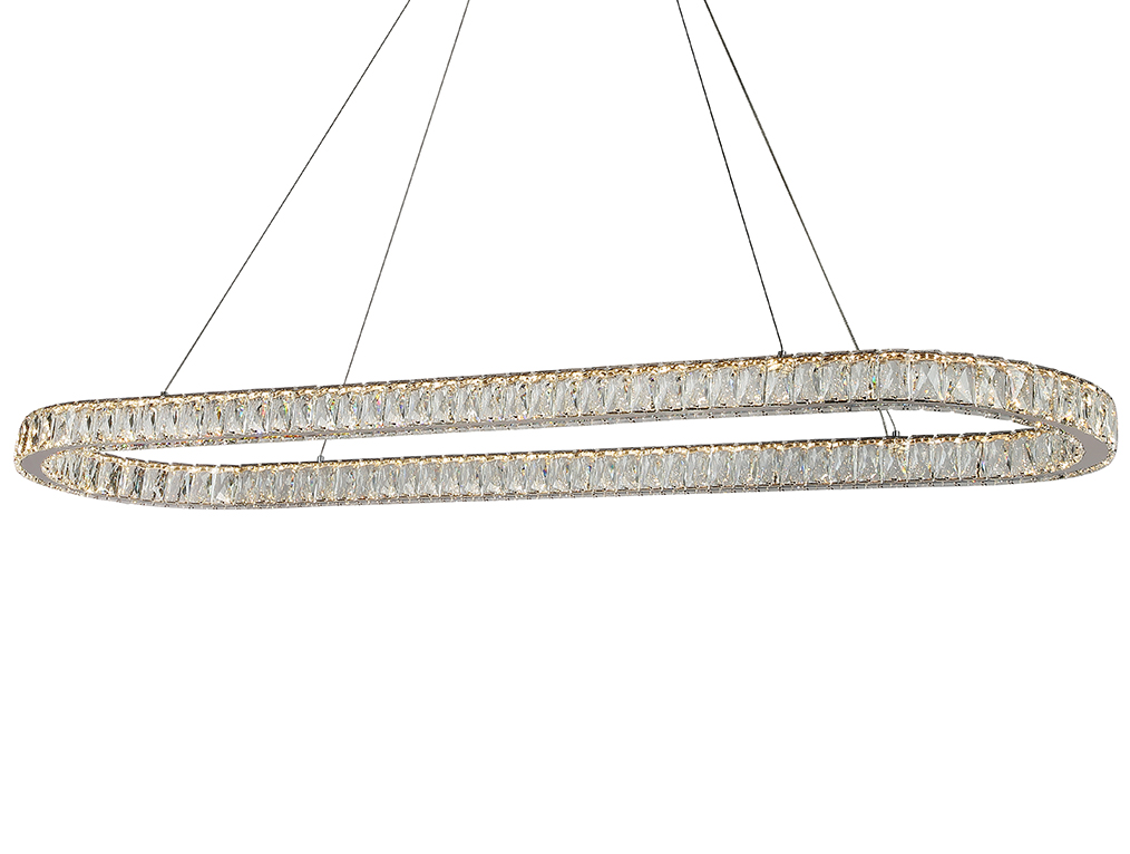 подвесная люстра newport 8580/140 c oval chrome м0071382