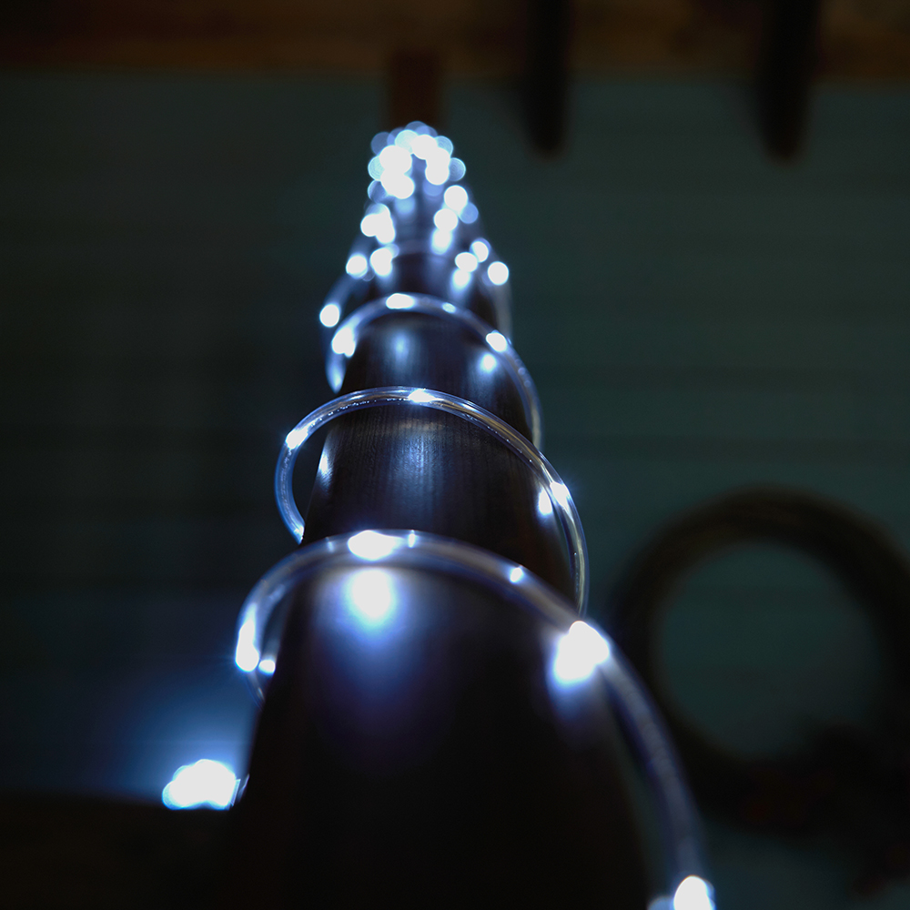 светодиодная гирлянда линейная мини дюралайт feron cl587 51461