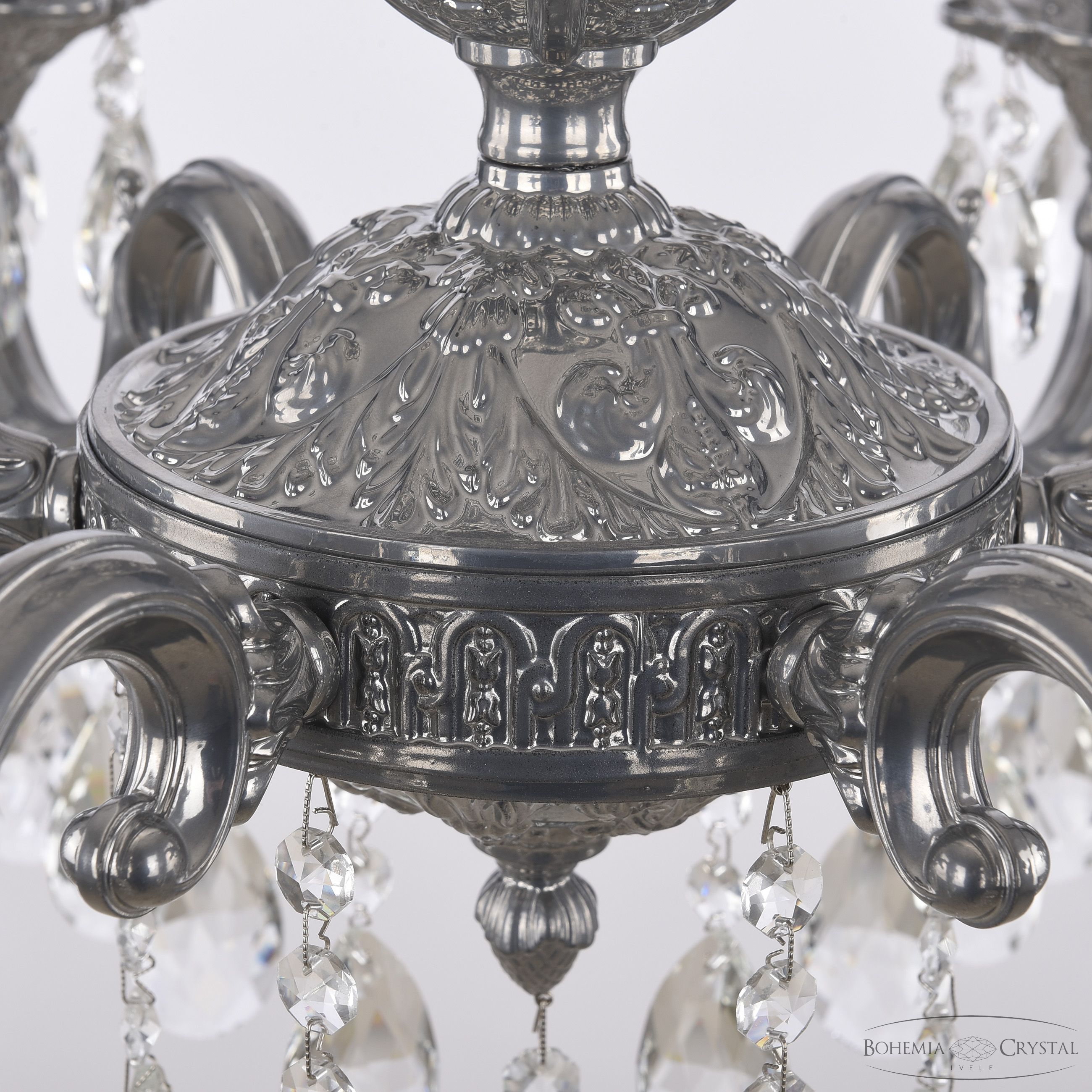 подвесная люстра bohemia ivele crystal al78101/6/210 a cg