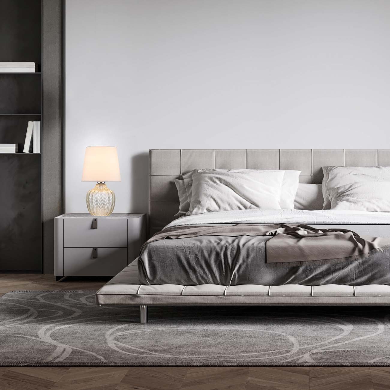 настольная лампа escada pion 10194/l clear