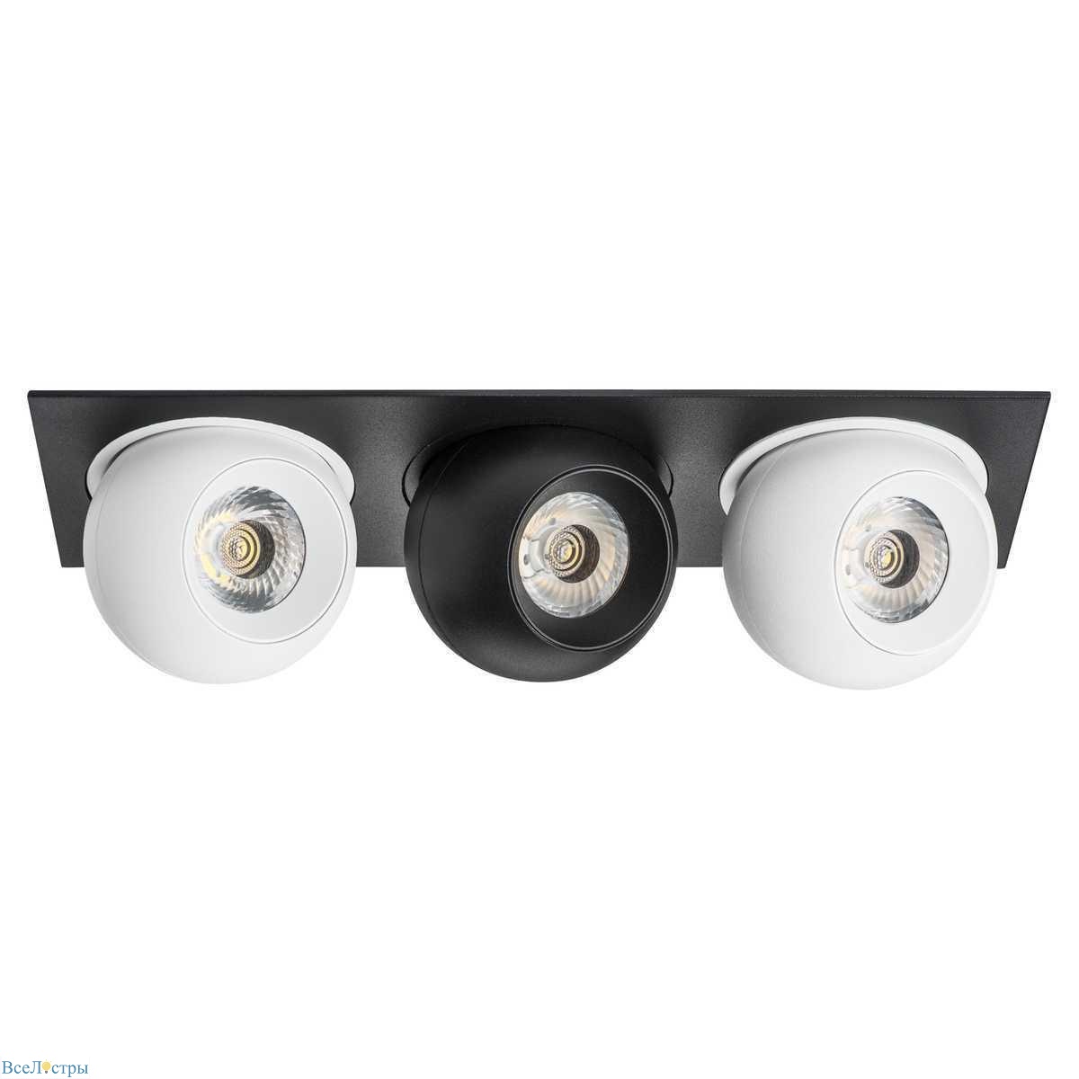 встраиваемый светодиодный спот lightstar urbano (217537+217062+217072+217062) i537627262