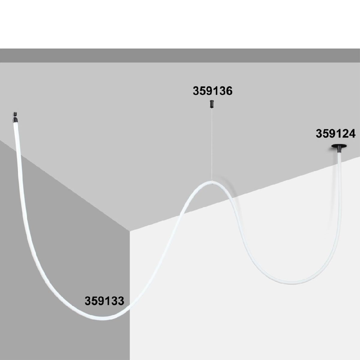 подвесной комплект novotech ramo 359136