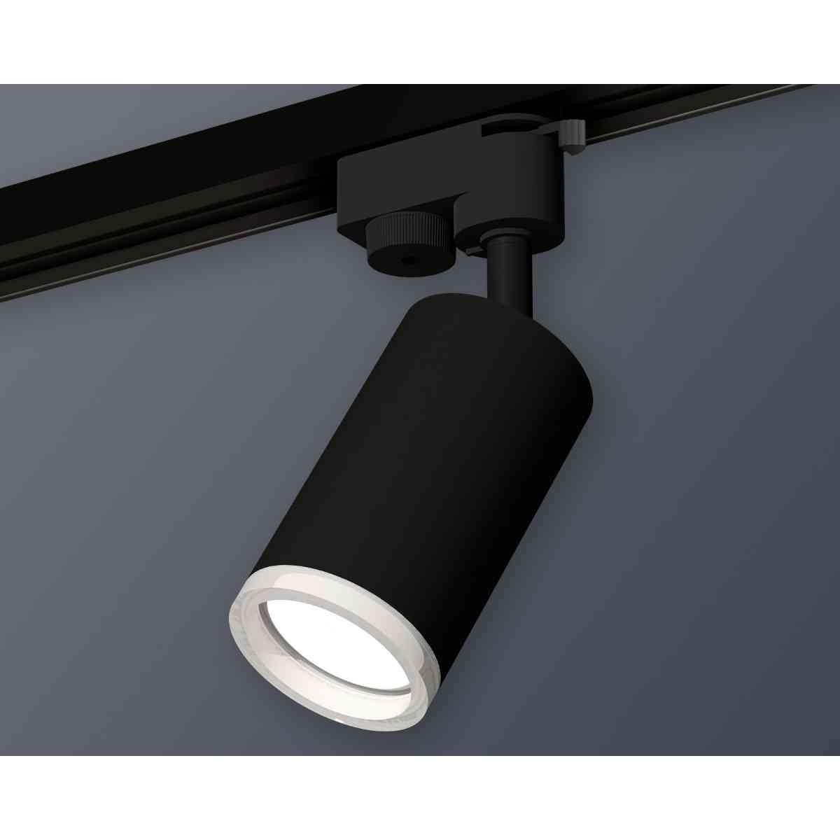 комплект трекового светильника ambrella light track system xt6323140 sbk/fr черный песок/белый матовый (a2521, c6323, n6245)