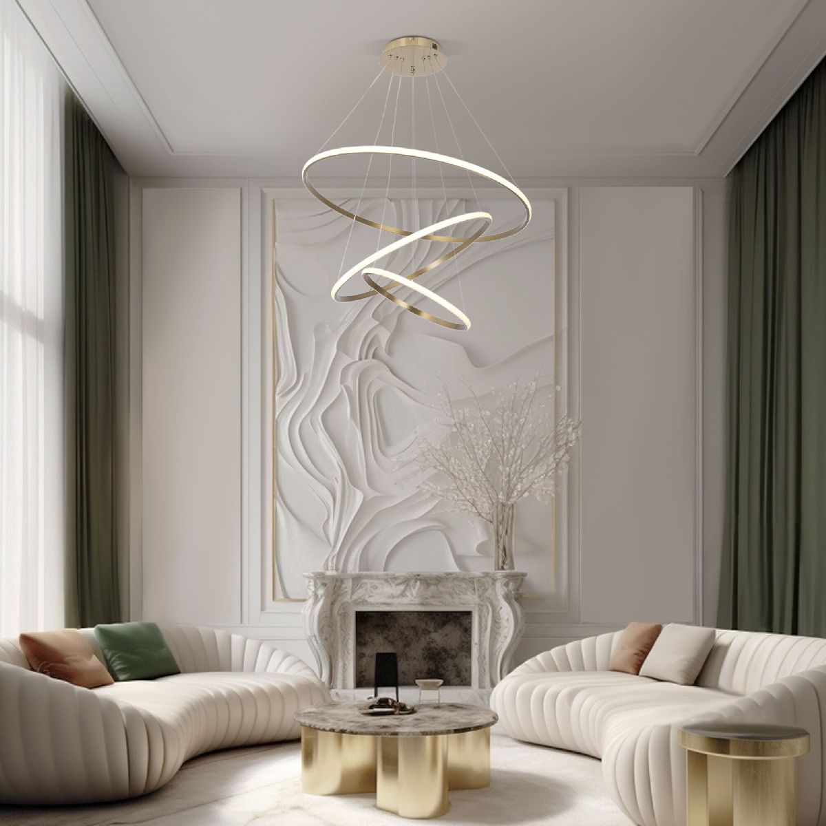 подвесная люстра eurosvet collars 90264/3 латунь a064103