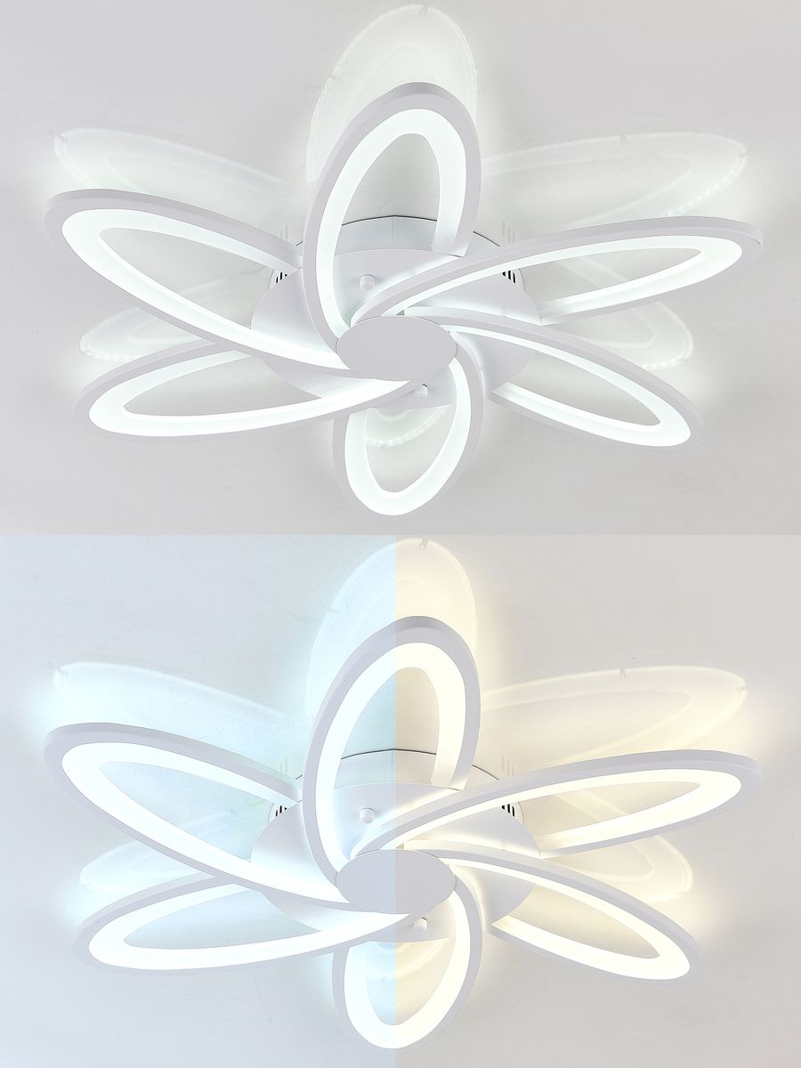 потолочная люстра natali kovaltseva high-tech led lamps 82008