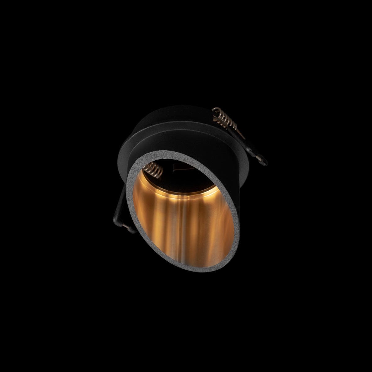 встраиваемый светильник loft it limit 10343/a black gold
