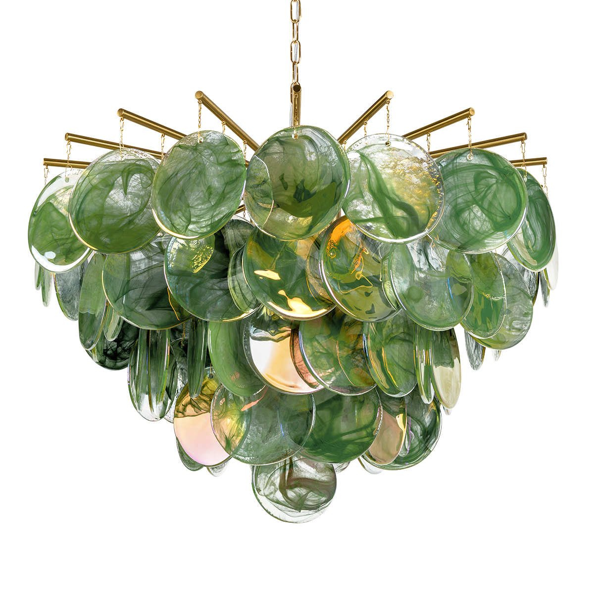 подвесная люстра loft it lolly 10492/800 green