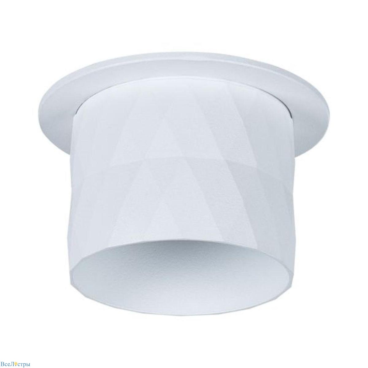 встраиваемый светильник arte lamp fang a5562pl-1wh
