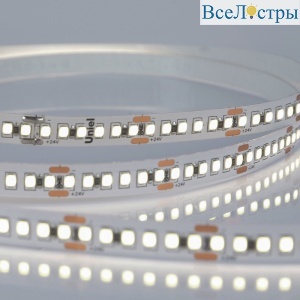 ULS-2835-180LED/m-10mm-IP20-DC24V-17W/m-5M-4000K катушка в герметичной упаковке