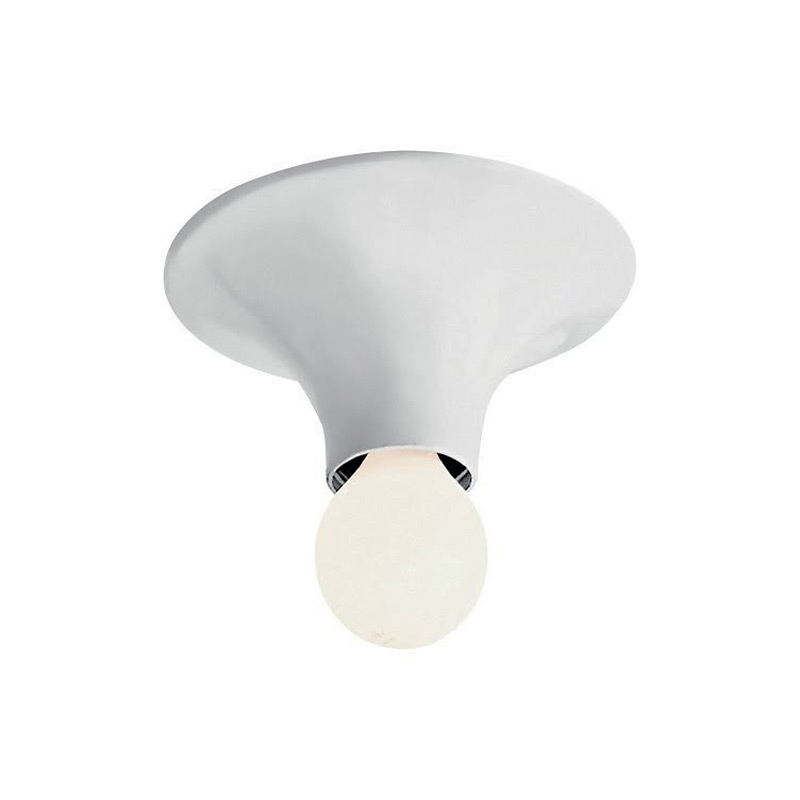 настенный/потолочный светильник teti white artemide