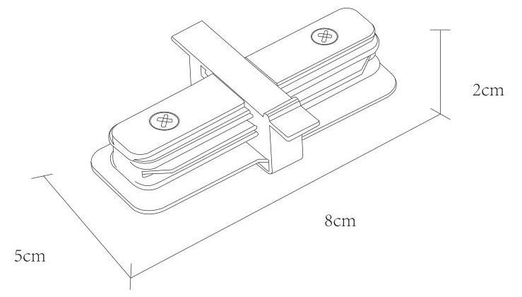 коннектор прямой arte lamp track accessories a130106