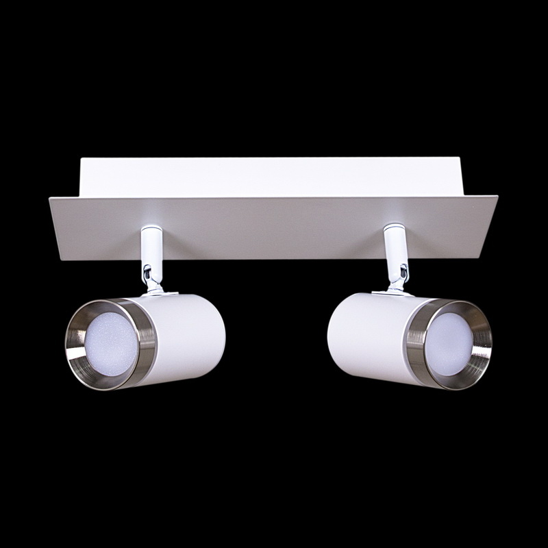 спот reluce 84281-9.5-002rt led2*5w wt+sn