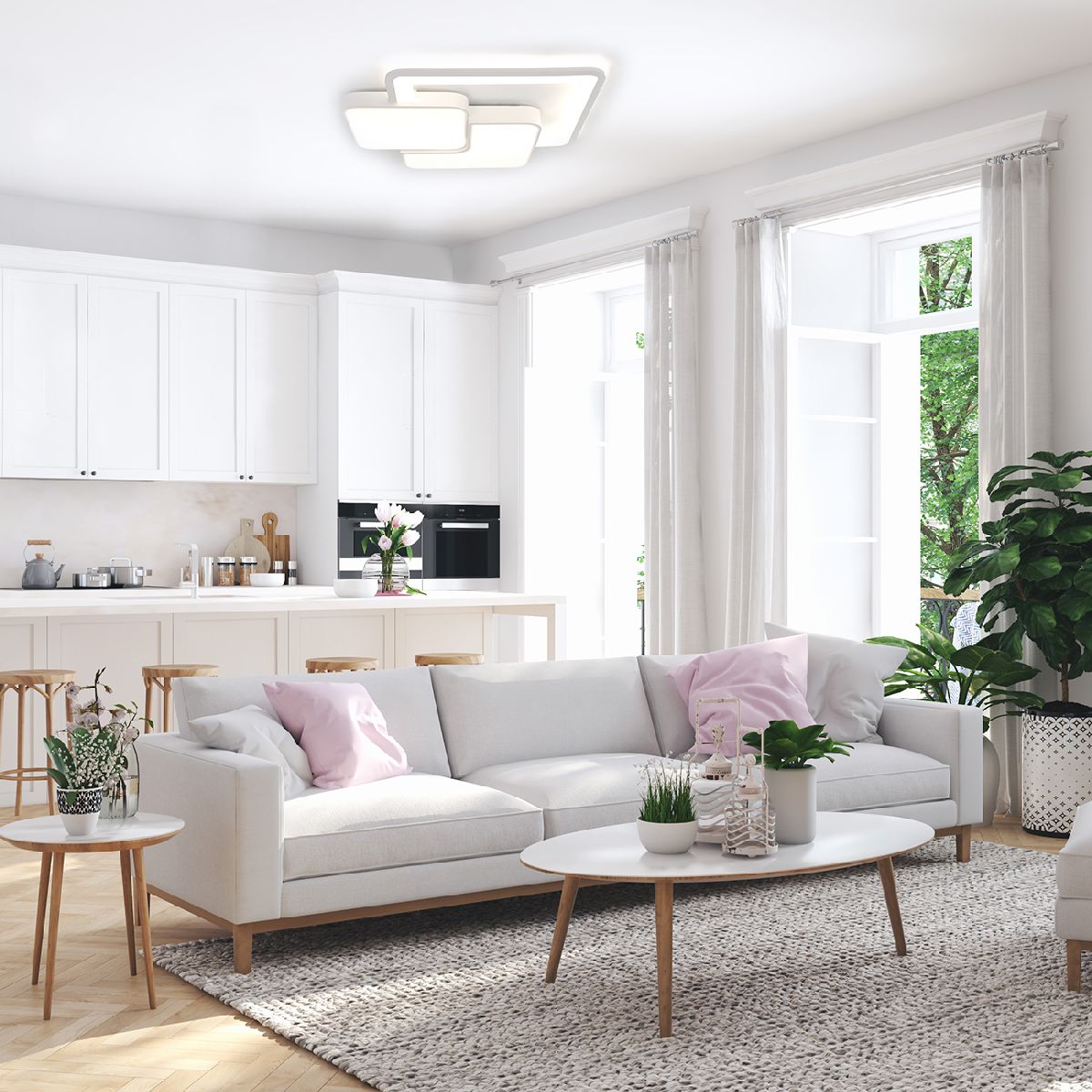 потолочная люстра escada streamline 10298/3led