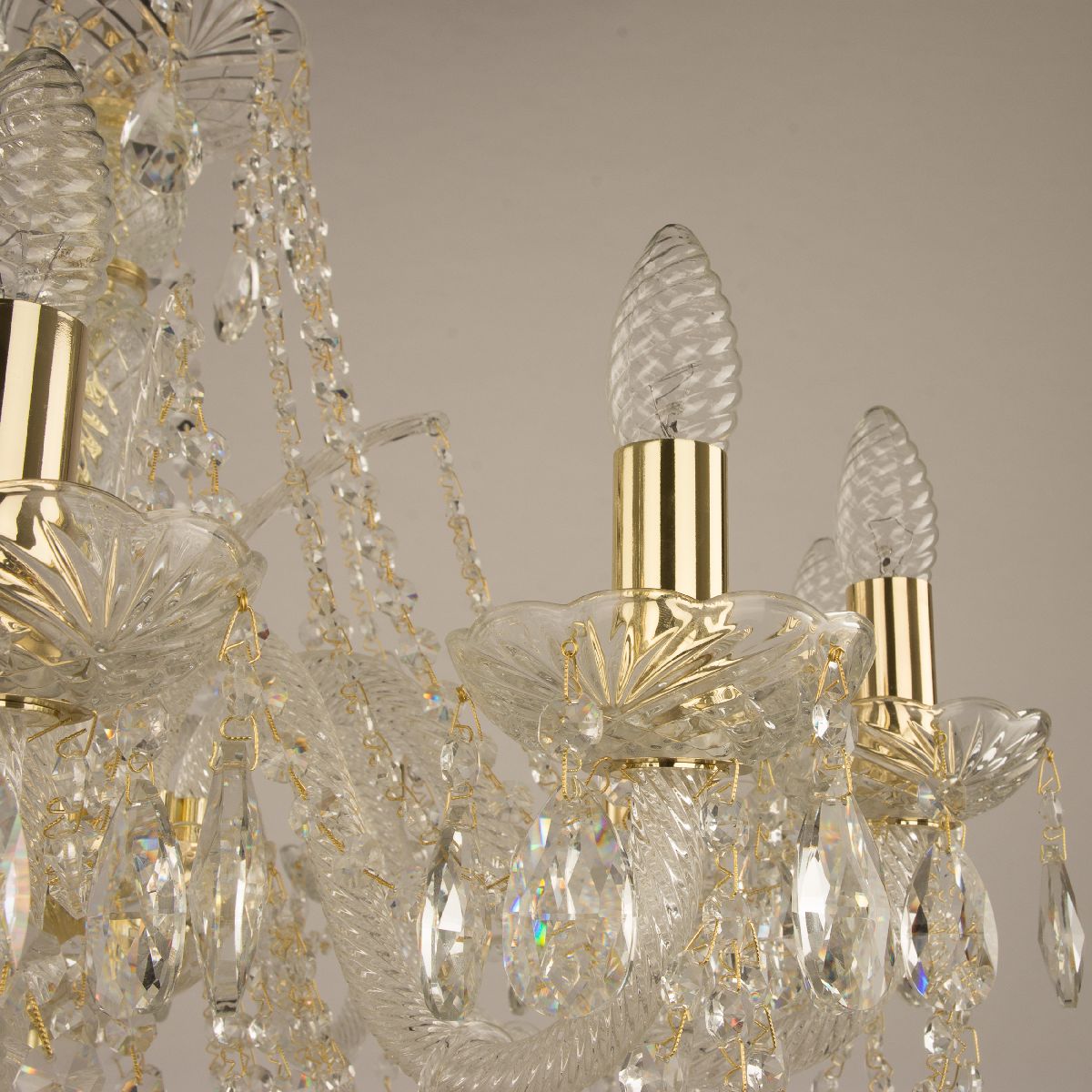 подвесная люстра bohemia ivele crystal 105/12/240 g